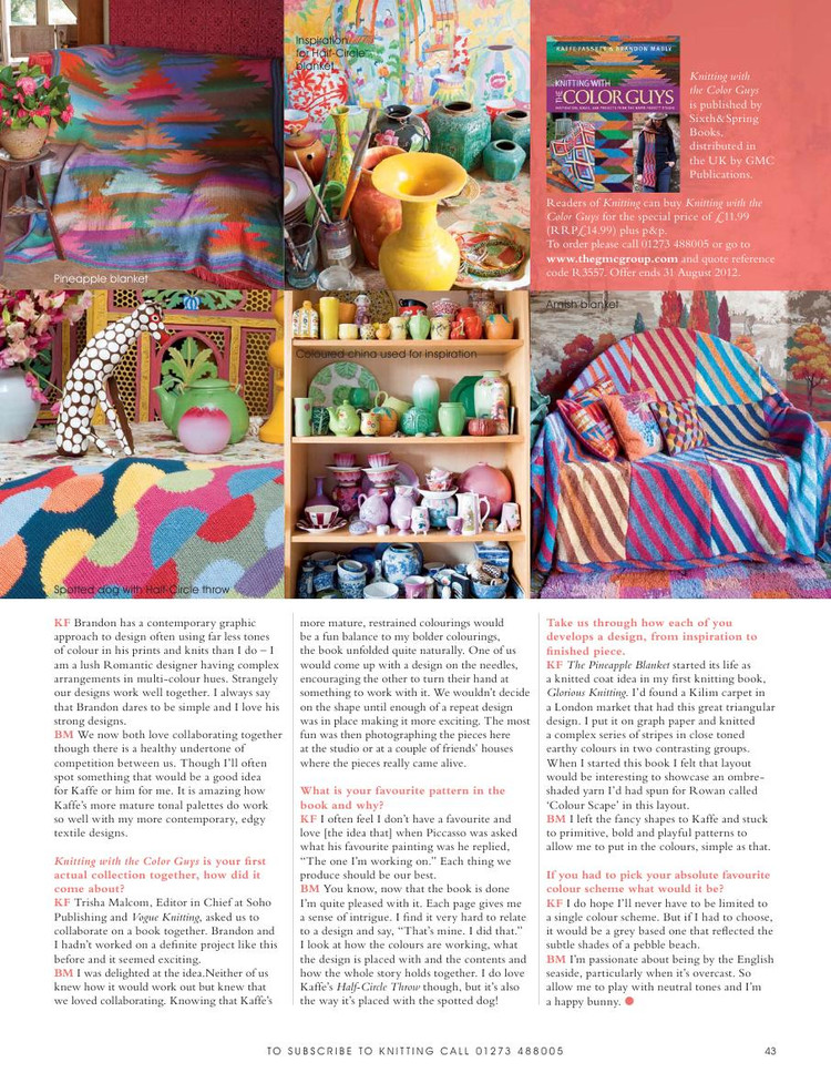 Knitting  Issue 103 2012 - 輕描淡寫 - 輕描淡寫