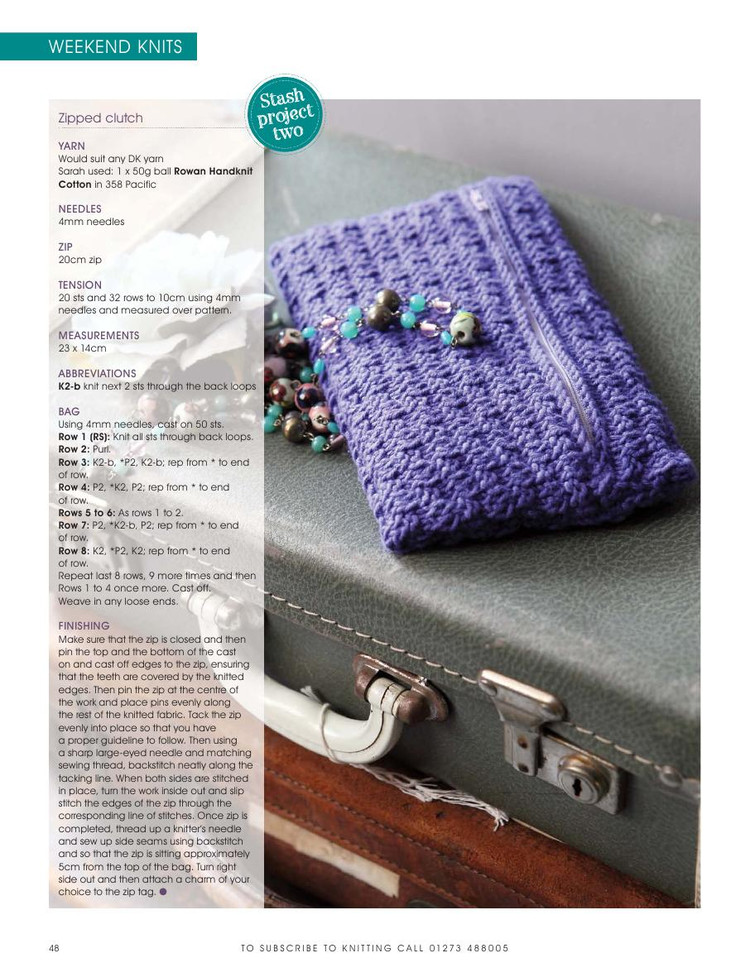 Knitting  Issue 103 2012 - 輕描淡寫 - 輕描淡寫