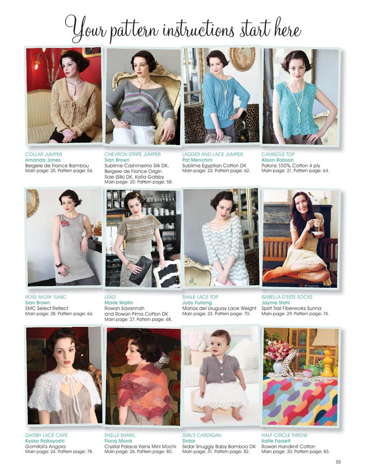 Knitting  Issue 103 2012 - 輕描淡寫 - 輕描淡寫
