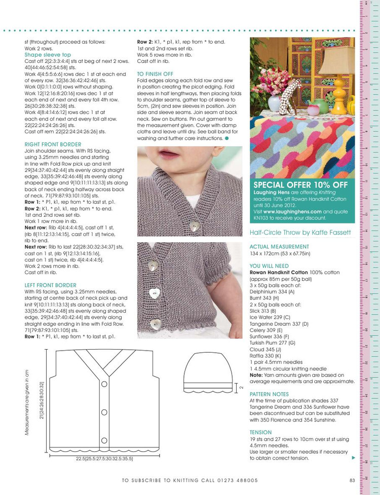 Knitting  Issue 103 2012 - 輕描淡寫 - 輕描淡寫