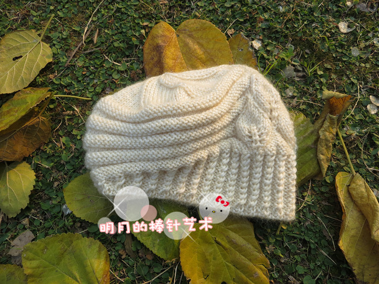 經(jīng)典葉子花帽子2頂（九色鹿羅蘭花式線）（高清多圖+詳細(xì)教程） - 九色鹿旗艦店 - 九色鹿的BLOG