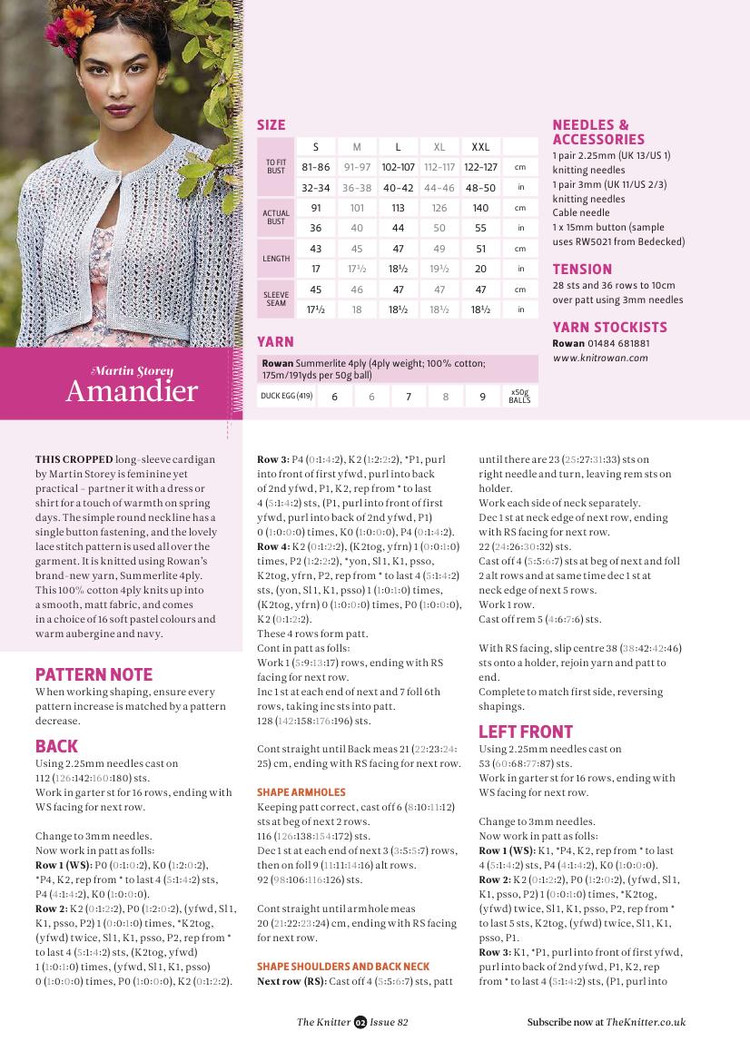The Knitter Issue 82 2015 - 輕描淡寫(xiě) - 輕描淡寫(xiě)