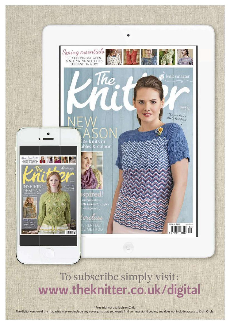The Knitter Issue 82 2015 - 輕描淡寫(xiě) - 輕描淡寫(xiě)