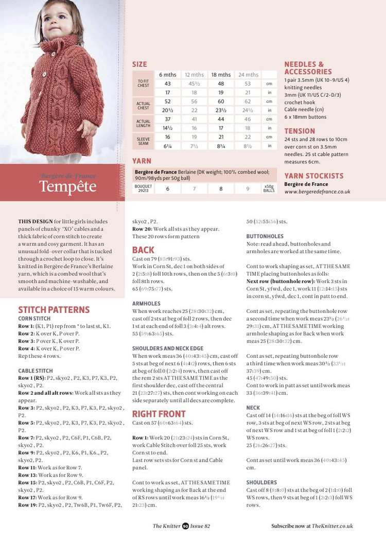 The Knitter Issue 82 2015 - 輕描淡寫(xiě) - 輕描淡寫(xiě)
