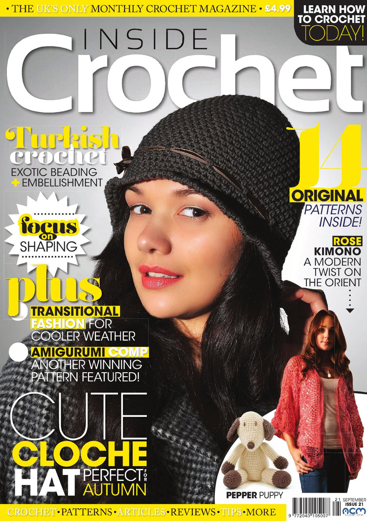 Inside Crochet Issue 21 2011 - 輕描淡寫(xiě) - 輕描淡寫(xiě)