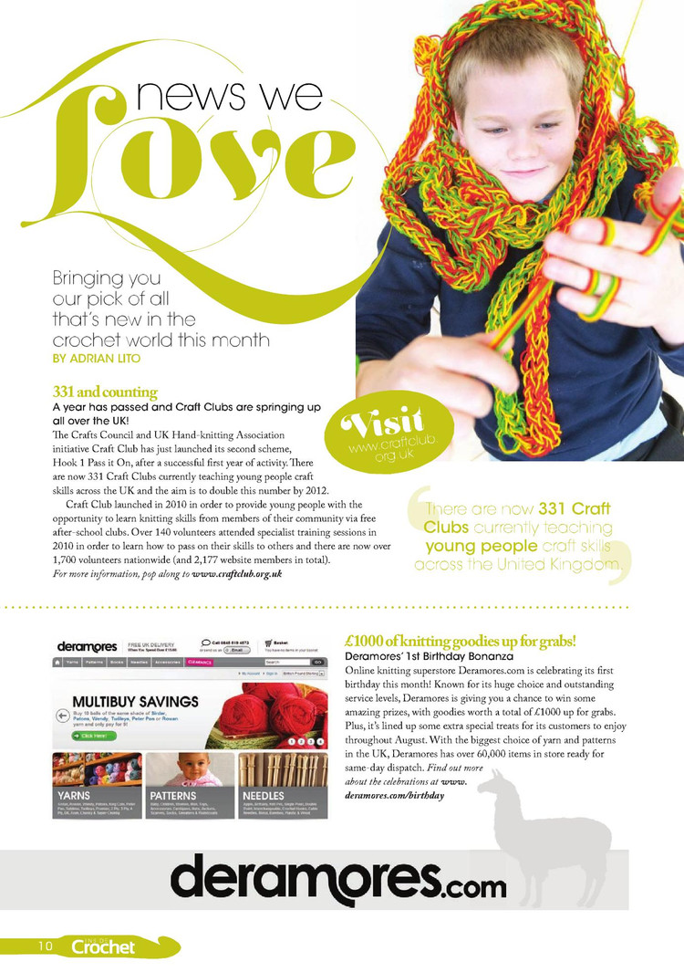 Inside Crochet Issue 21 2011 - 輕描淡寫(xiě) - 輕描淡寫(xiě)