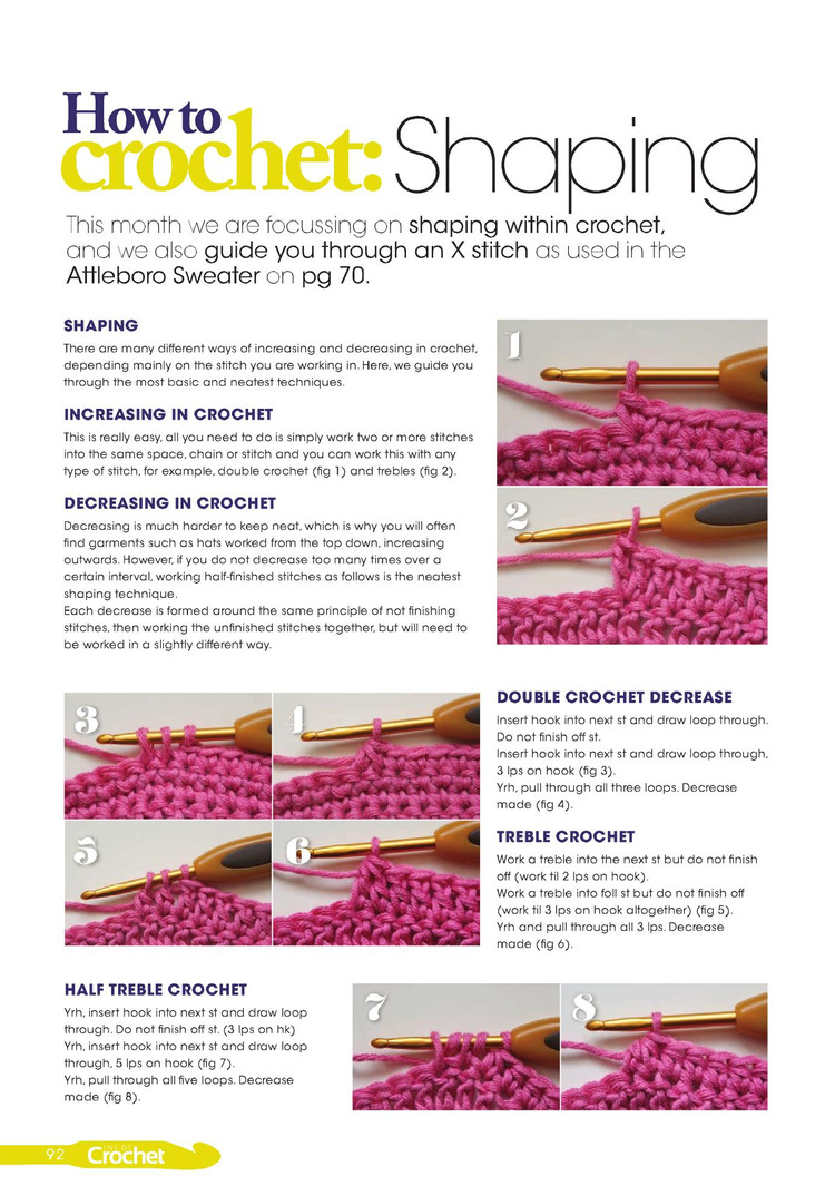 Inside Crochet Issue 21 2011 - 輕描淡寫(xiě) - 輕描淡寫(xiě)