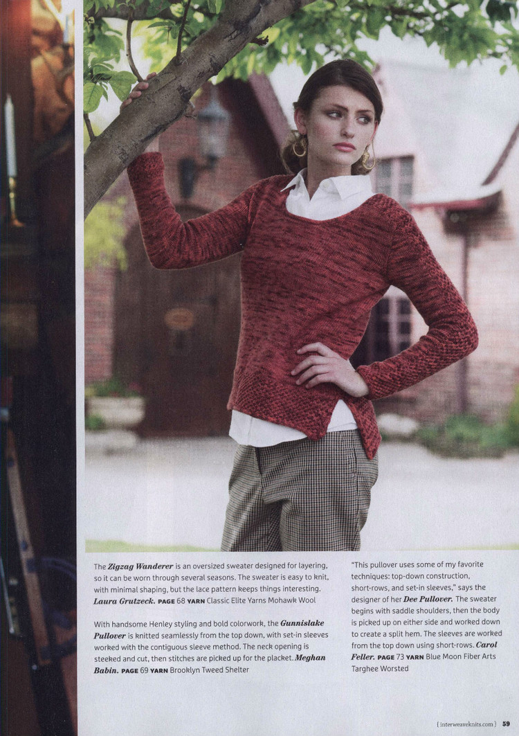 Interweave Knits  Fall 2015 - 輕描淡寫(xiě) - 輕描淡寫(xiě)