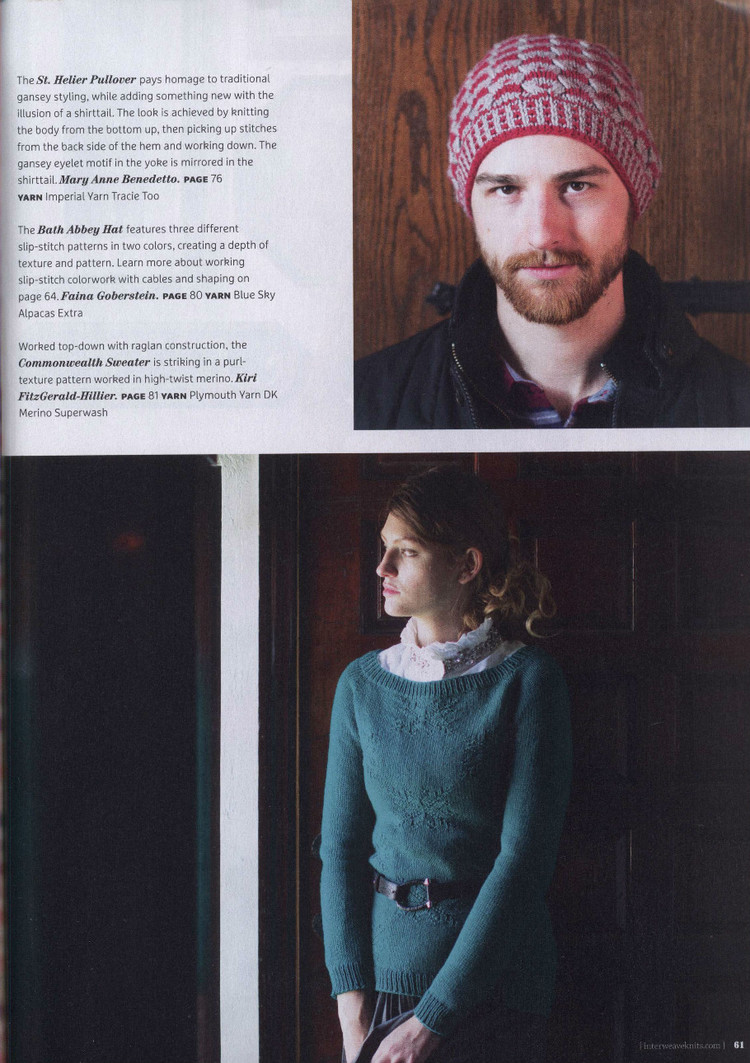 Interweave Knits  Fall 2015 - 輕描淡寫(xiě) - 輕描淡寫(xiě)