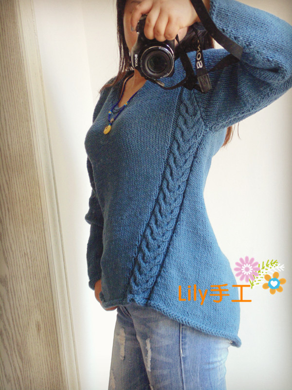 【Lily手工】--麻花辮--秋色溢人之航跡--疙瘩群作業(yè)之一 - Lily - Lily的手工編織天地