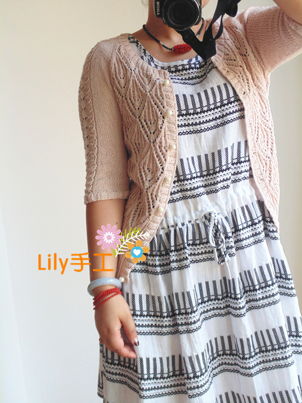 【Lily手工】--雀羽--百搭時尚小開衫--疙瘩群作業(yè)之二 - Lily - Lily的手工編織天地