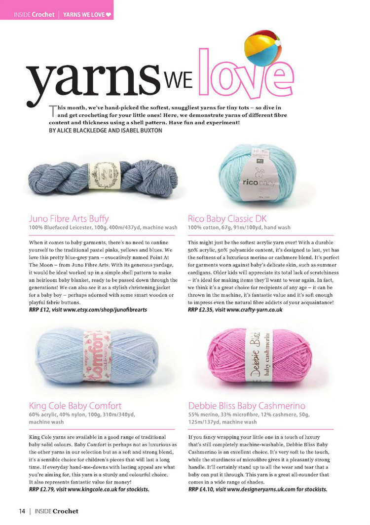 Inside Crochet №16 April 2011 - 輕描淡寫 - 輕描淡寫