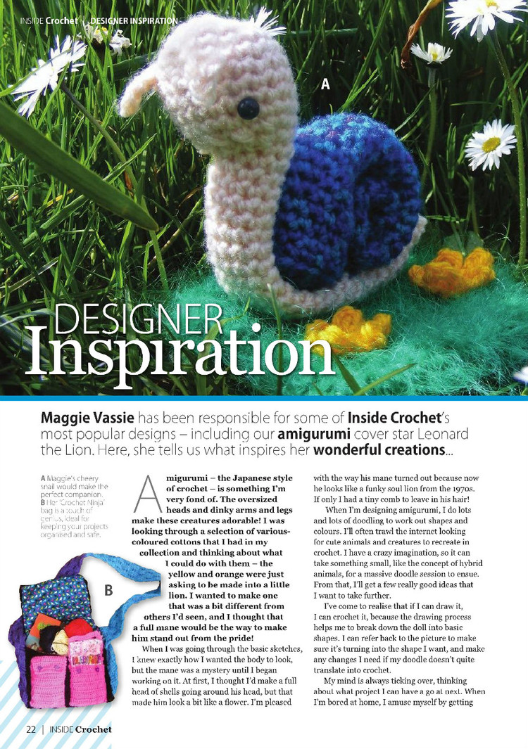 Inside Crochet №16 April 2011 - 輕描淡寫 - 輕描淡寫