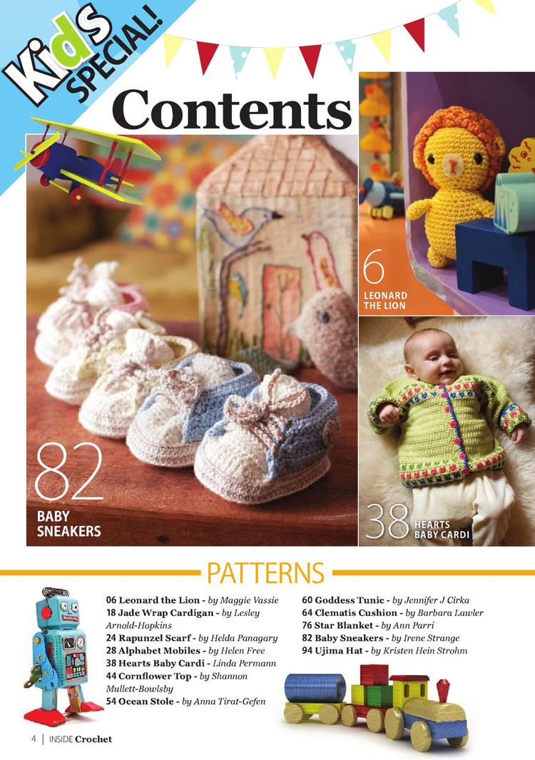 Inside Crochet №16 April 2011 - 輕描淡寫 - 輕描淡寫