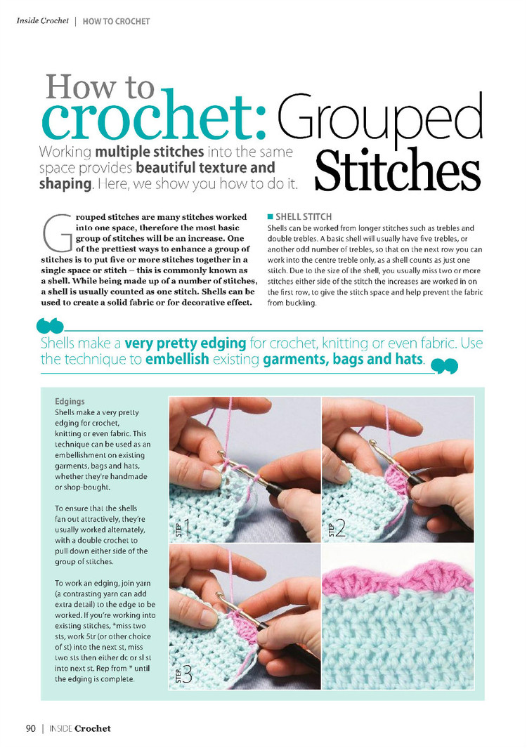 Inside Crochet №16 April 2011 - 輕描淡寫 - 輕描淡寫