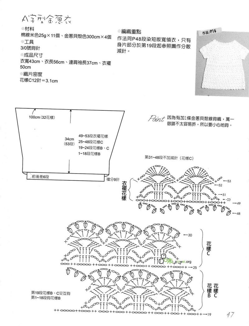 1501——芳菲——玫紅羊絨蔥 - ty - ty 的 編織博客