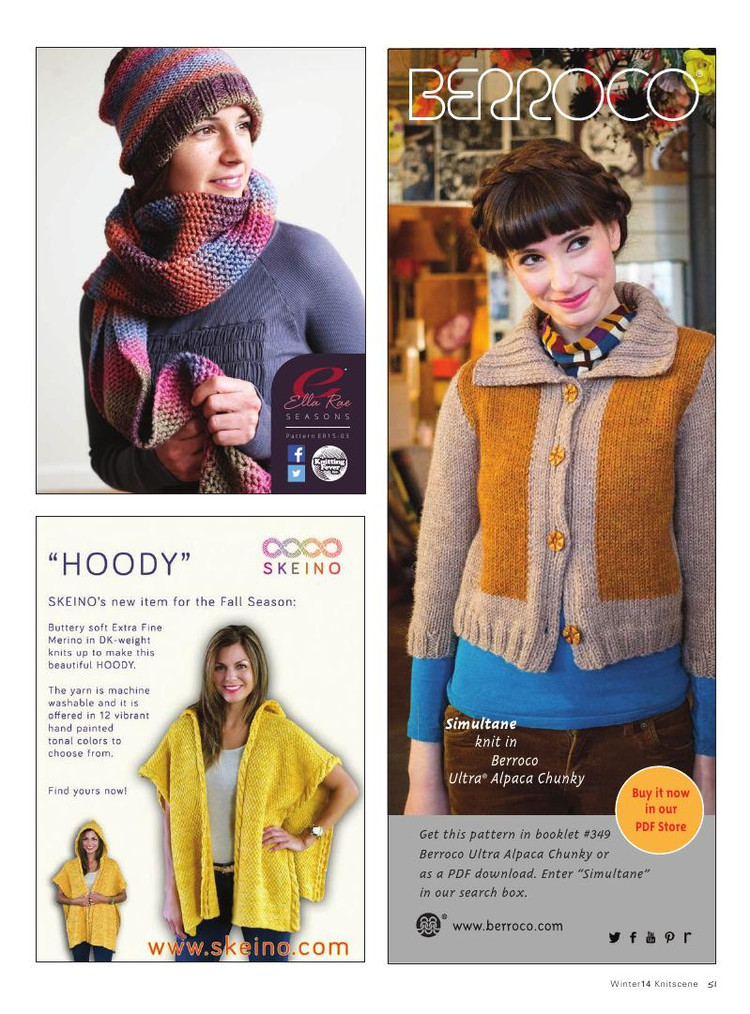 Knitscene  Winter 2014 - 輕描淡寫 - 輕描淡寫