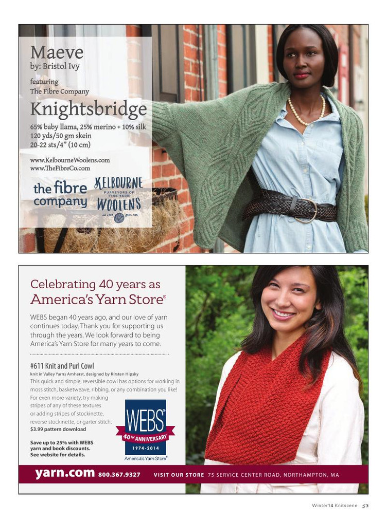 Knitscene  Winter 2014 - 輕描淡寫 - 輕描淡寫