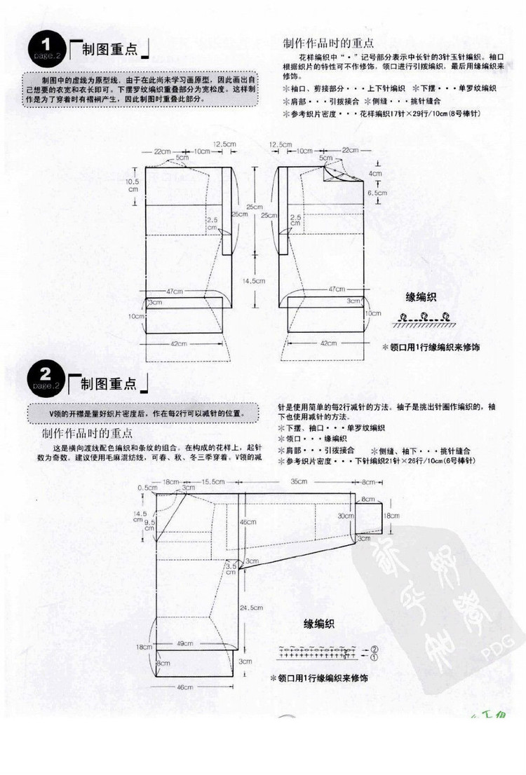 手工編織款式設(shè)計(jì)教程 - 壹一 - 壹一的博客