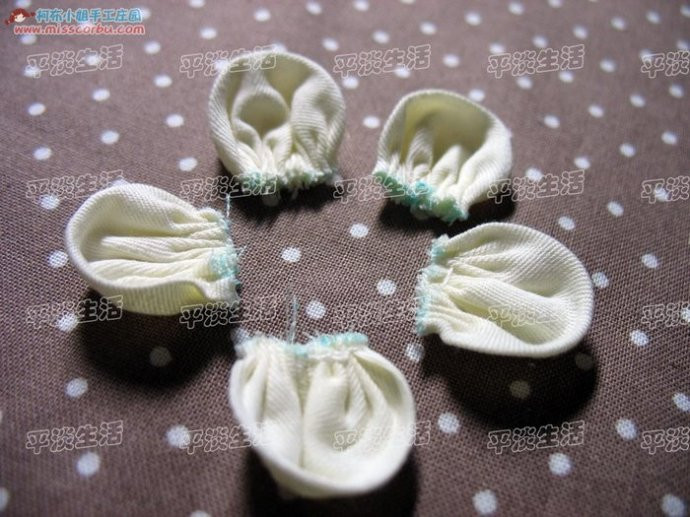 各類(lèi)布藝花制作過(guò)程 - 81226646 - 榴蓮