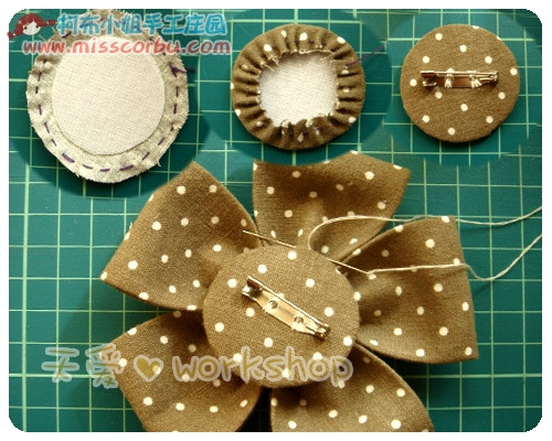 各類(lèi)布藝花制作過(guò)程 - 81226646 - 榴蓮