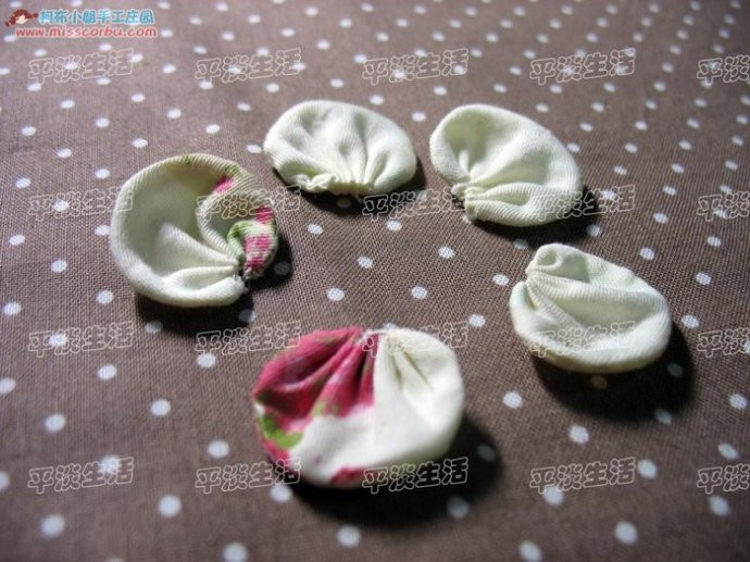 各類(lèi)布藝花制作過(guò)程 - 81226646 - 榴蓮
