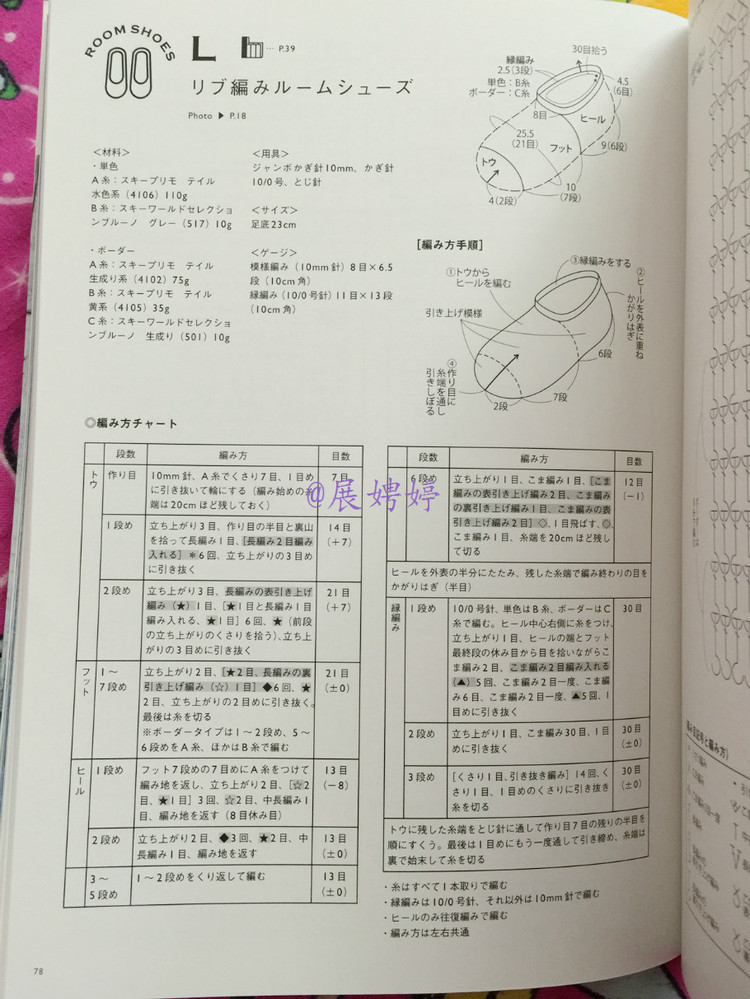 展娉婷新年禮物第五發(fā)：《かぎ針だけでこんなに編める! ソックスルームシューズ》 - 展娉婷 - 展娉婷的鉤針世界
