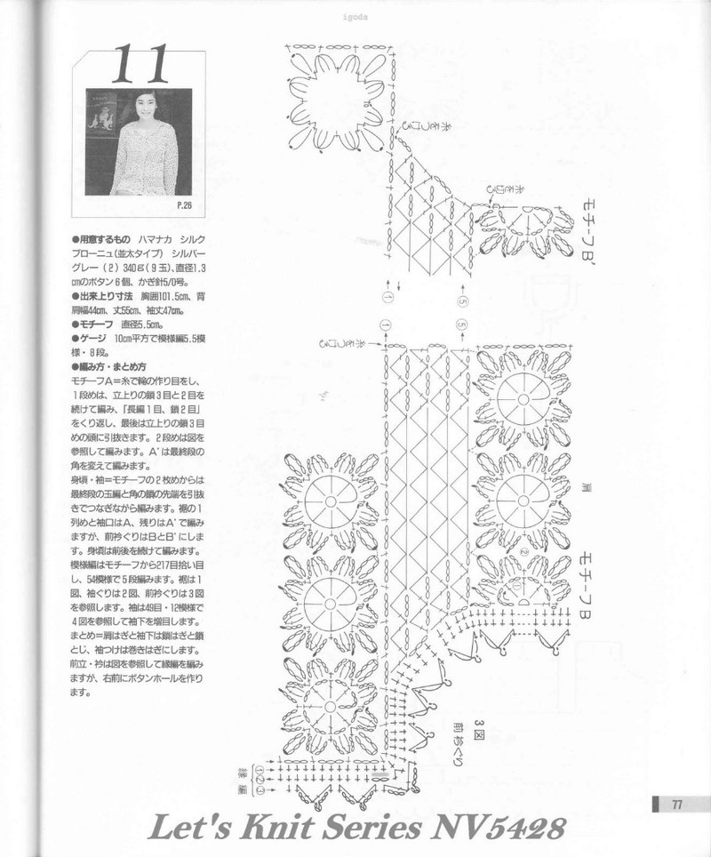 Lets knit series NV 5428 - 紫蘇 - 紫蘇的博客