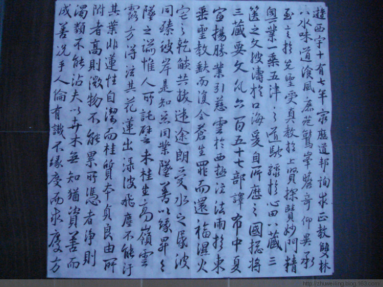 臨習《懷仁集王羲之書圣教序》一 - 此情此景 - 此情此景
