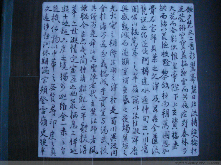 臨習《懷仁集王羲之書圣教序》一 - 此情此景 - 此情此景
