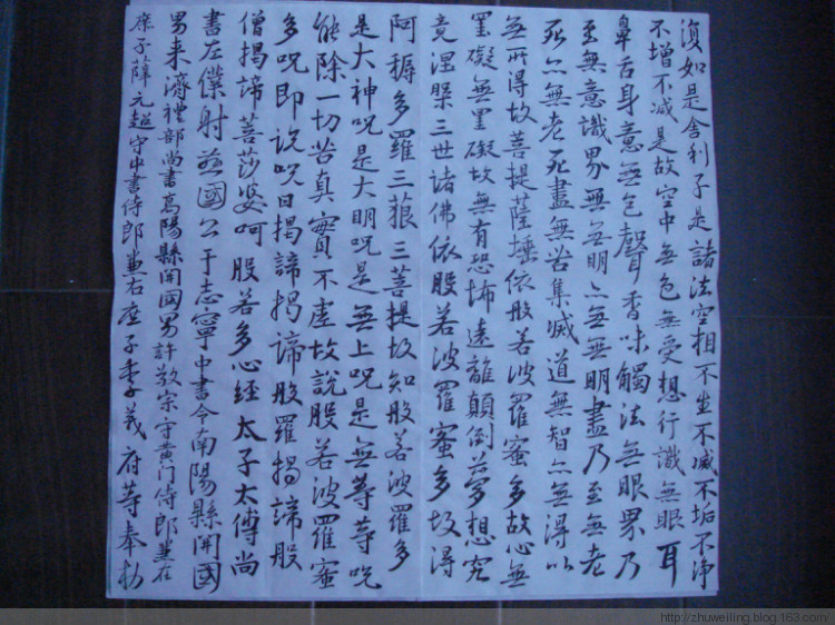 臨習《懷仁集王羲之書圣教序》一 - 此情此景 - 此情此景