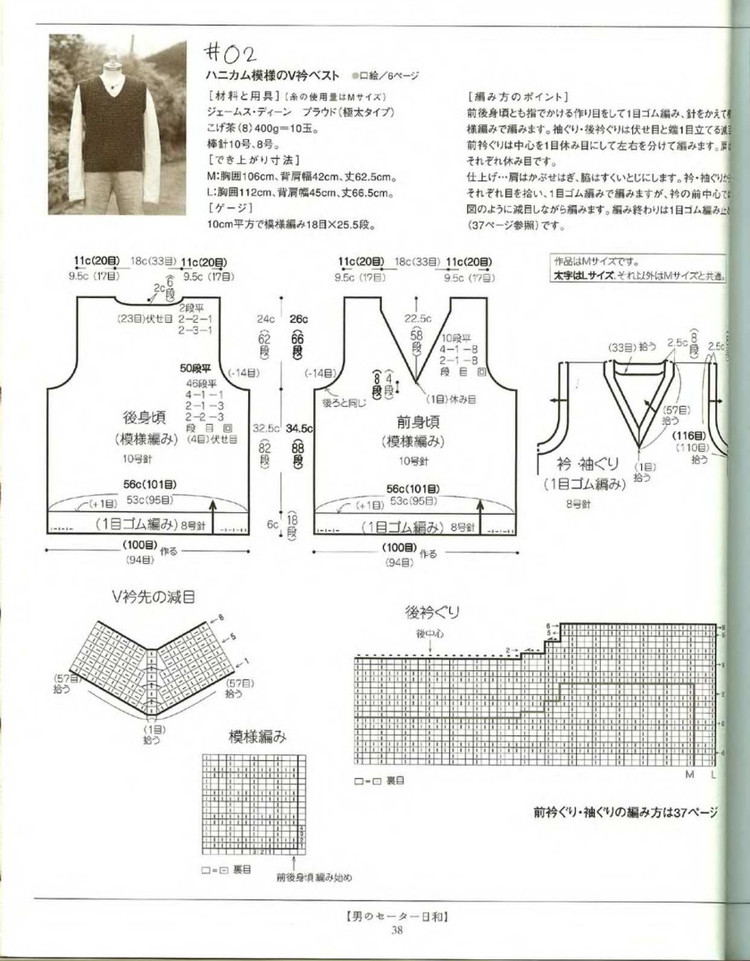 Lets knit series NV4373 男裝 - 紫蘇 - 紫蘇的博客