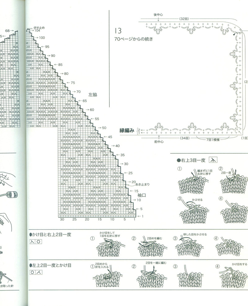 1526——舊時歌——云素之鉤織結(jié)合 - ty - ty 的 編織博客