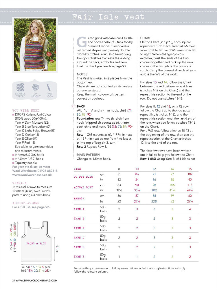 Simply Crochet  Issue 36 2015 - 輕描淡寫 - 輕描淡寫
