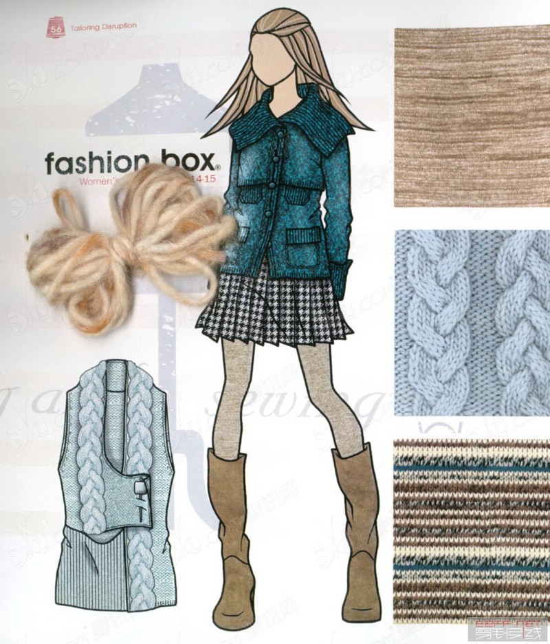 fashion box2014-15秋冬手稿 - 蕾妮 - 蕾雨軒