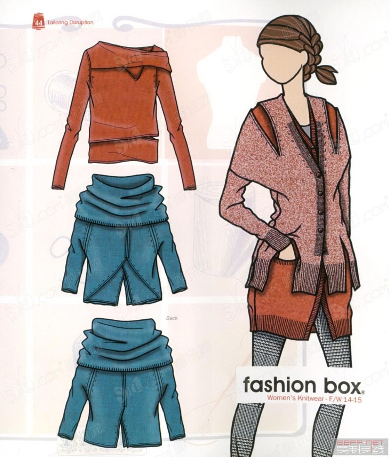 fashion box2014-15秋冬手稿 - 蕾妮 - 蕾雨軒