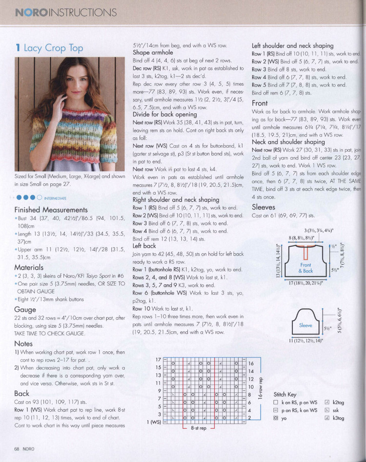 Noro Knitting Magazine  Spring/Summer 2015 - 輕描淡寫(xiě) - 輕描淡寫(xiě)