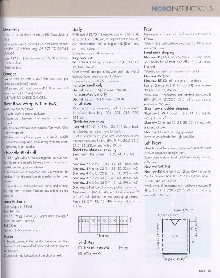 Noro Knitting Magazine  Spring/Summer 2015 - 輕描淡寫(xiě) - 輕描淡寫(xiě)