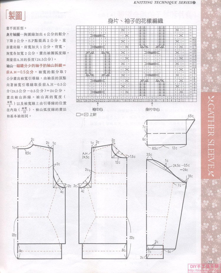 【棒針花樣】如意麻花 - 大俠 - 大俠金星艾爾的博客