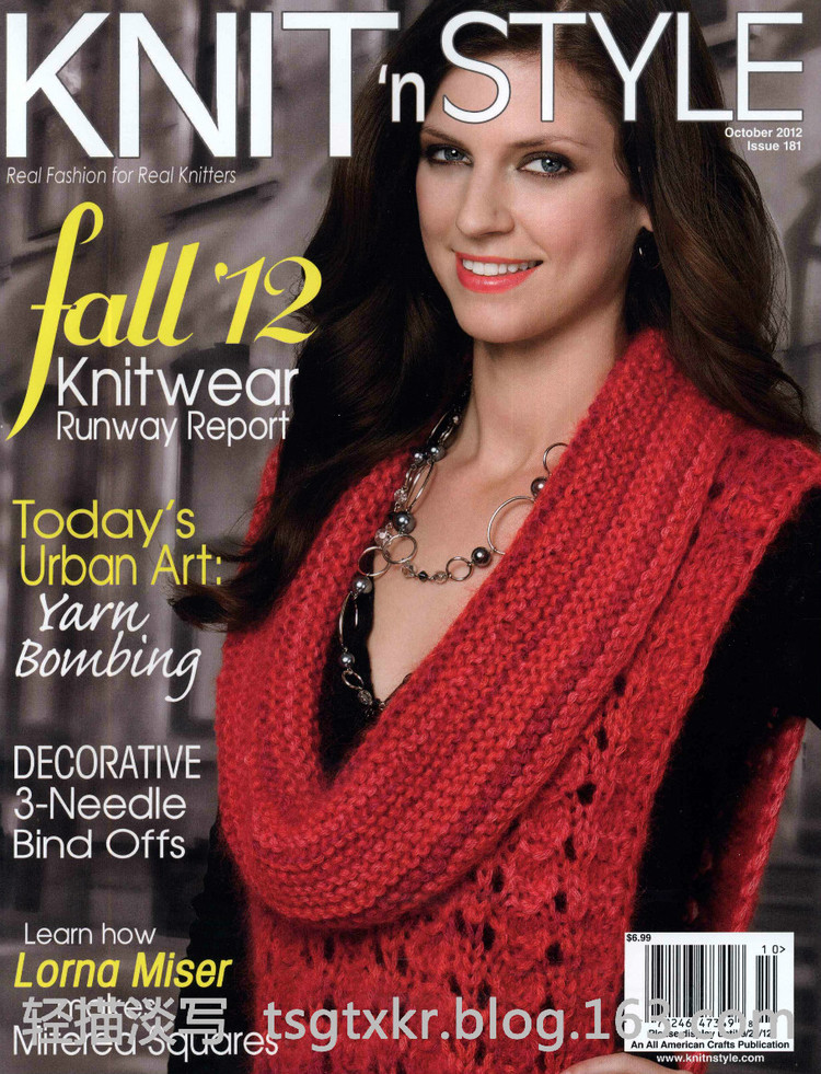 Knit’n Style October 2012 - 輕描淡寫 - 輕描淡寫