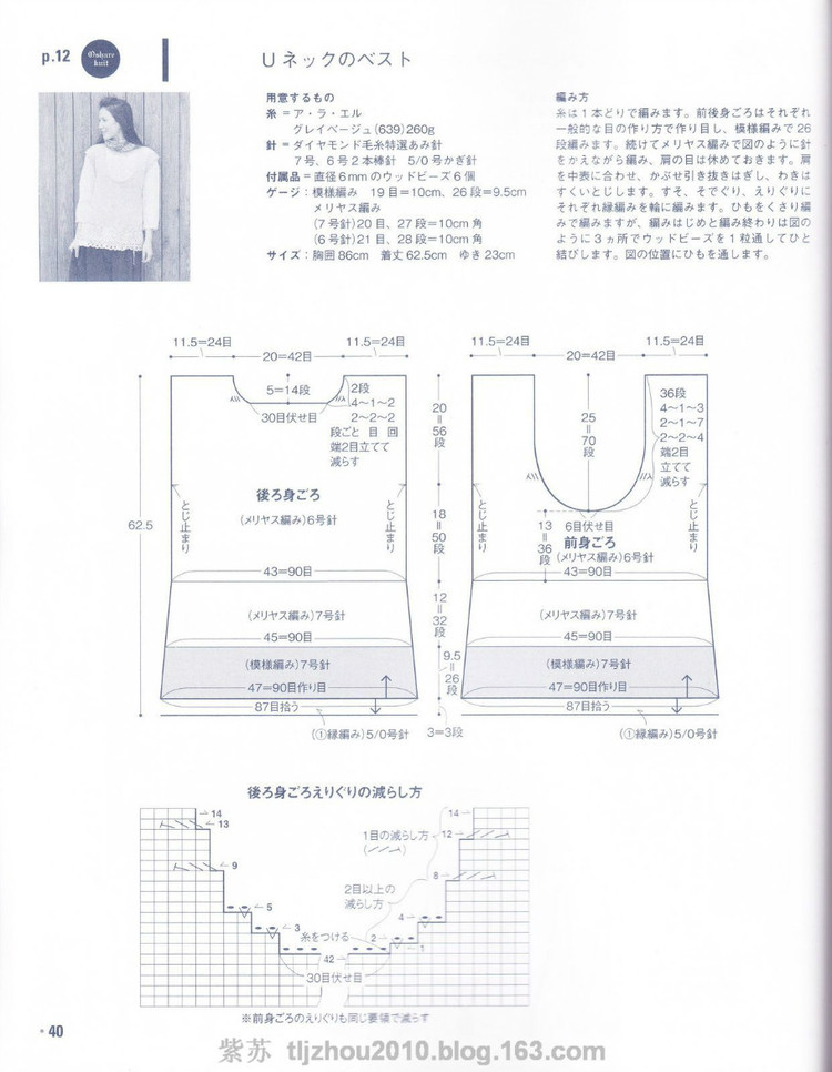 ONDORI ---- 鉤 編夏裝 - 紫蘇 - 紫蘇的博客