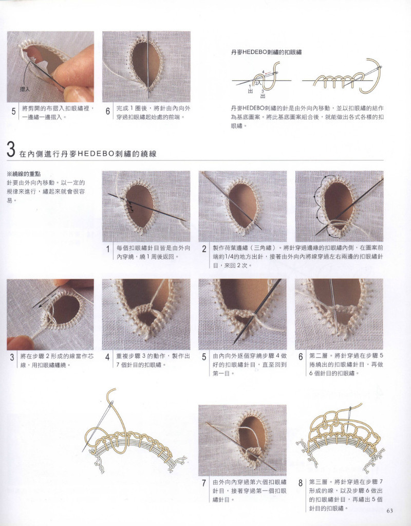 歐式貴族風格--大塚綾子的白線刺繡 - 紫蘇 - 紫蘇的博客