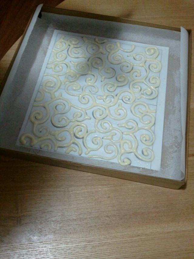 唐草圖案---抹茶紅豆餡奶油蛋糕卷 - 袋鼠媽 - 袋鼠媽