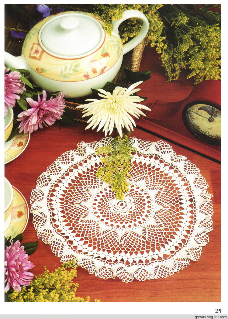 Вязание крючком2012.8 - 木棉花 - 雨茫茫，霧茫茫，盼望花開，花已落……