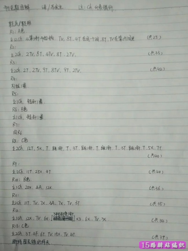 用鉤針給寶寶鉤織耐克運動鞋教程 - 佳佳 - 自由自在