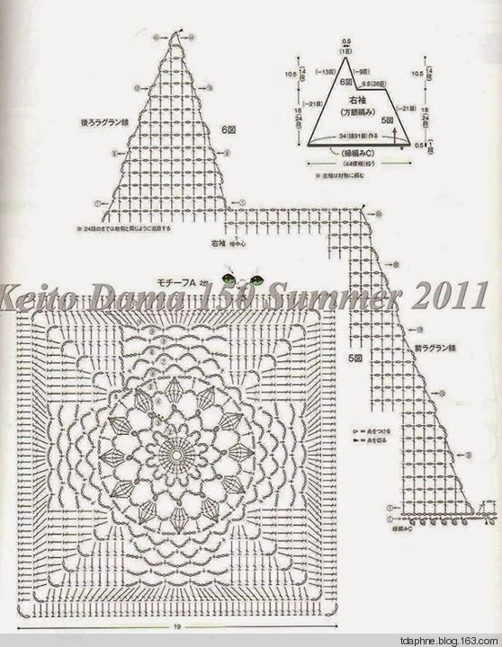 最近看對(duì)眼的：精彩！提花、毛毯、毛衣、40年代蕾絲襪基本沒(méi)有圖解 - Daphne Tsui - 因?yàn)閻?ài)所以愛(ài)