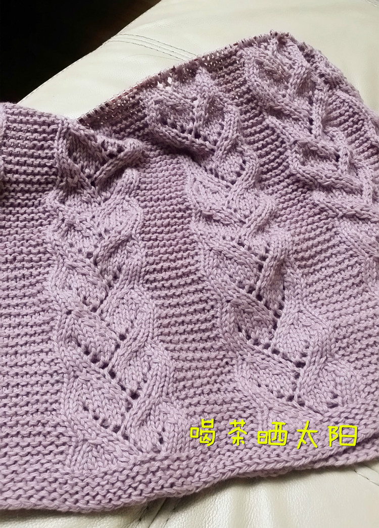 暗地妖嬈--藕荷色A型裙（2015-03） - 喝茶曬太陽 - 喝茶曬太陽的博客