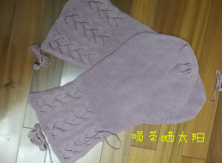 暗地妖嬈--藕荷色A型裙（2015-03） - 喝茶曬太陽 - 喝茶曬太陽的博客