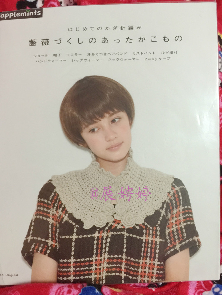 はじめてのかぎ針編み薔薇づくしのあったかこもの (アサヒオリジナル 387) - 展娉婷 - 展娉婷的鉤針世界