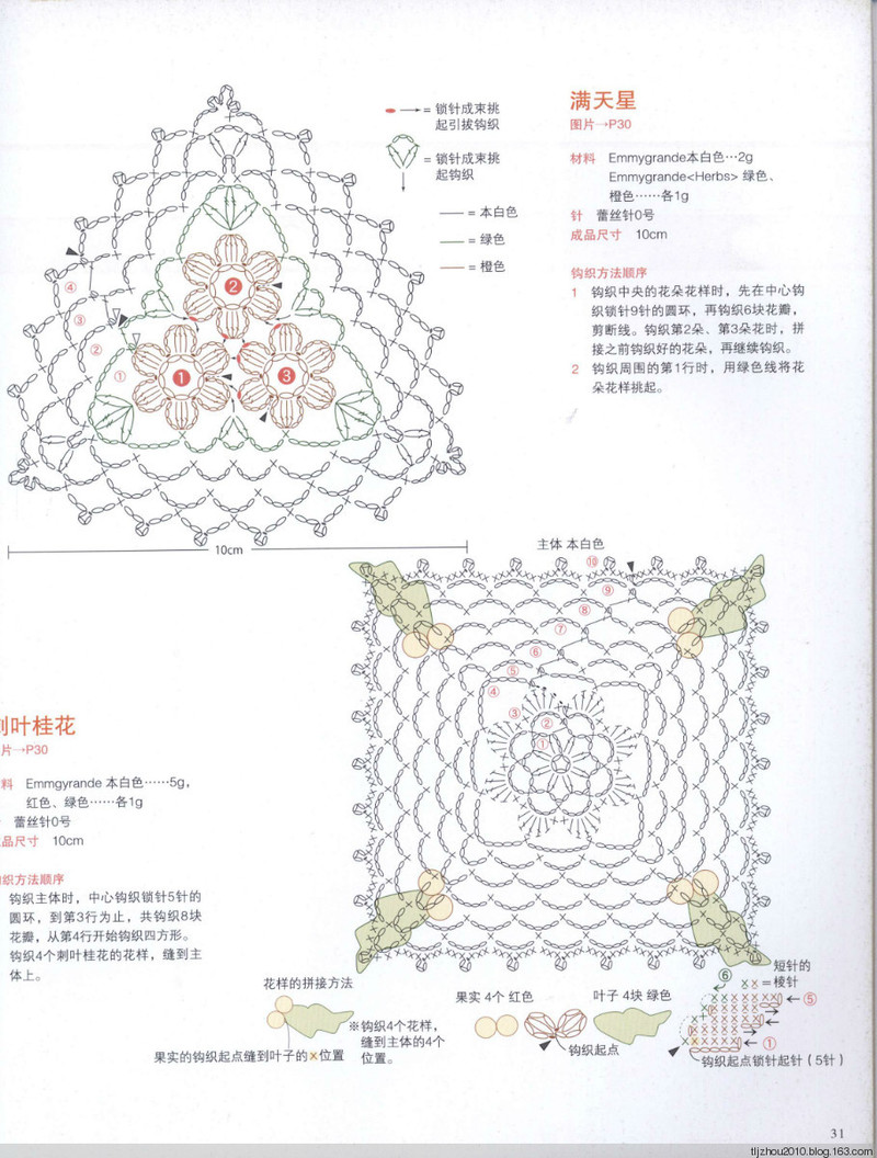【轉(zhuǎn)載】Asahi Original. Flower Doily 2014 鉤織花樣小墊  - 荷塘秀色 - 茶之韻